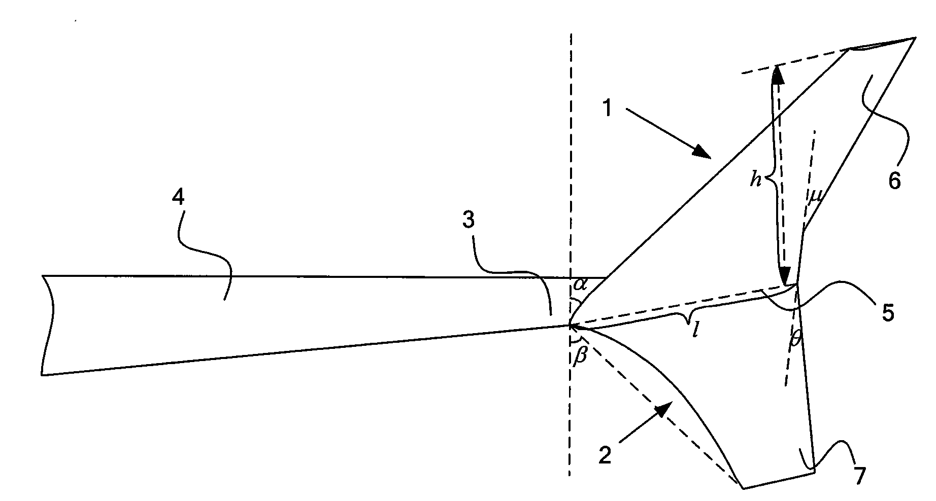 Wingtip eddy diffusion device