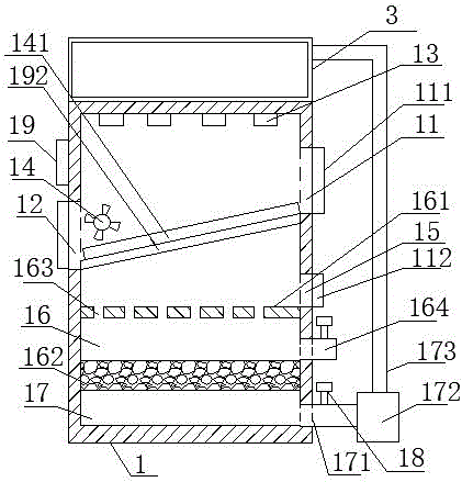 Lotus root washing device