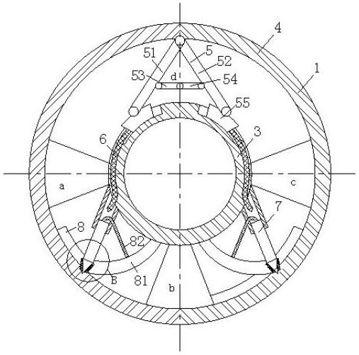 A pressure-resistant municipal drainage pipe