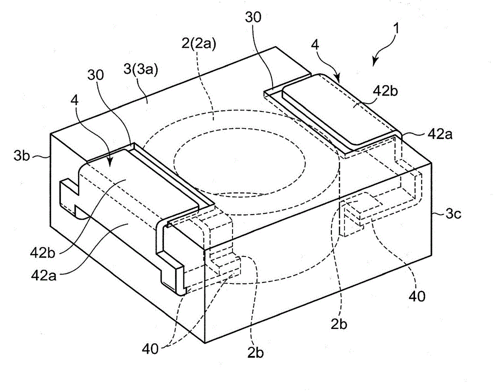 Inductance element and method for manufacturing inductance element