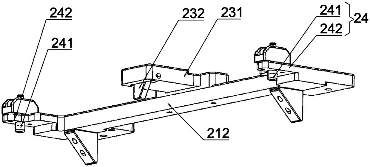 Carrier positioning device, material conveying device and full-automatic production line