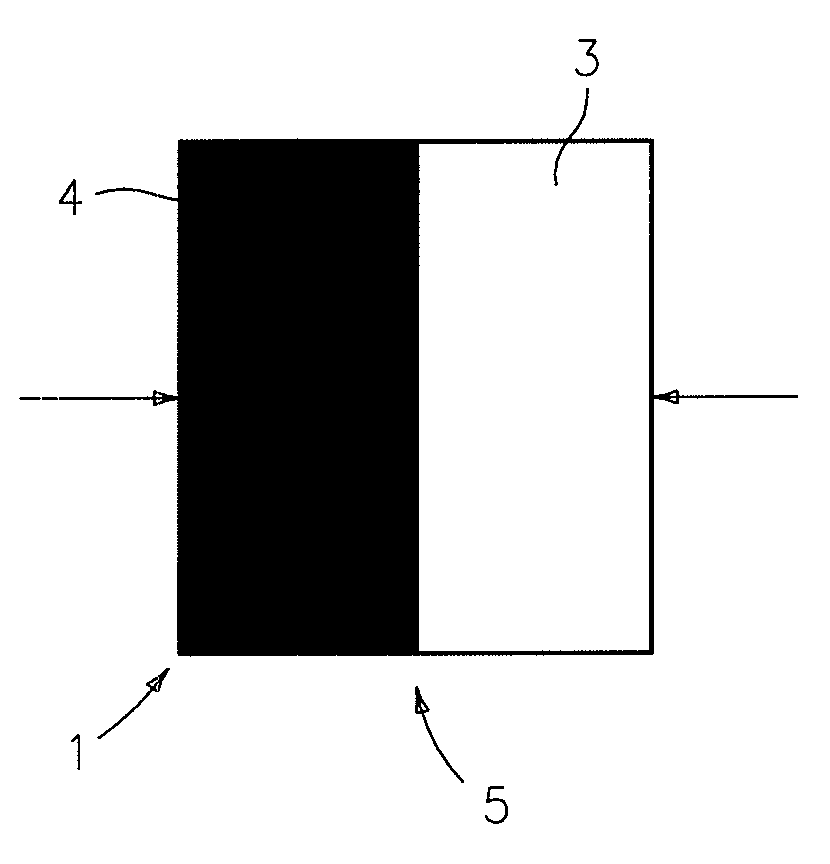 Self-calibrating gradient dilution in a constituent assay and gradient dilution apparatus performed in a thin film sample