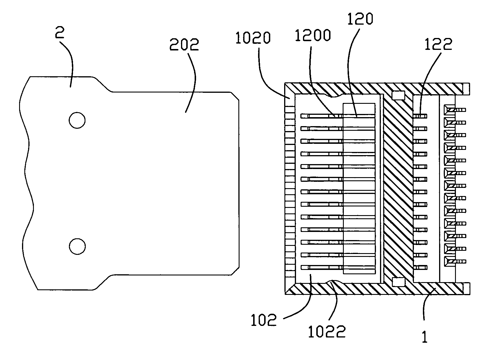 Electrical connector ensuring proper connection