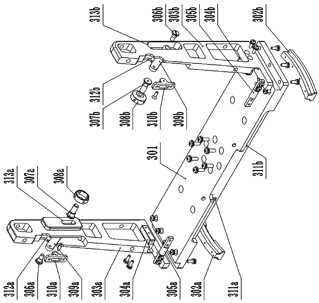 Fixing support for vehicular display