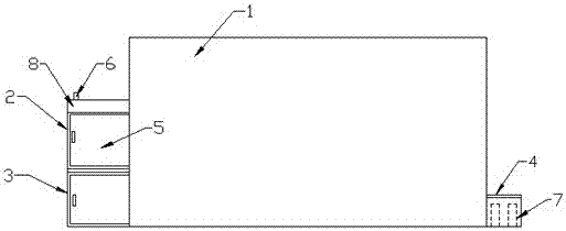 Cleaning device for blackboard eraser