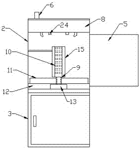 Cleaning device for blackboard eraser