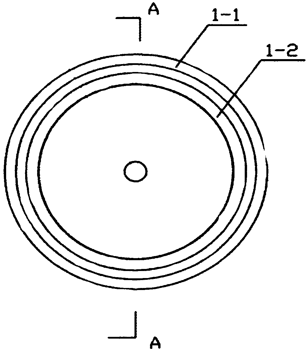 Method and device for measuring soil potential radon concentration using electrostatic collection method