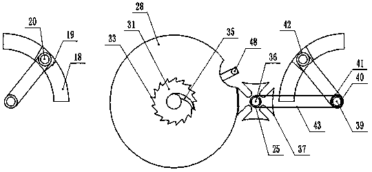 Pump part machining and flaw detection equipment