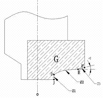 One-step forming combined tool of curved surface for plastic boards