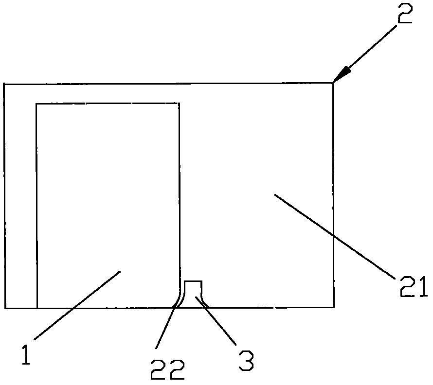 Method for preventing lithium ion battery corner from being damaged during flexible package