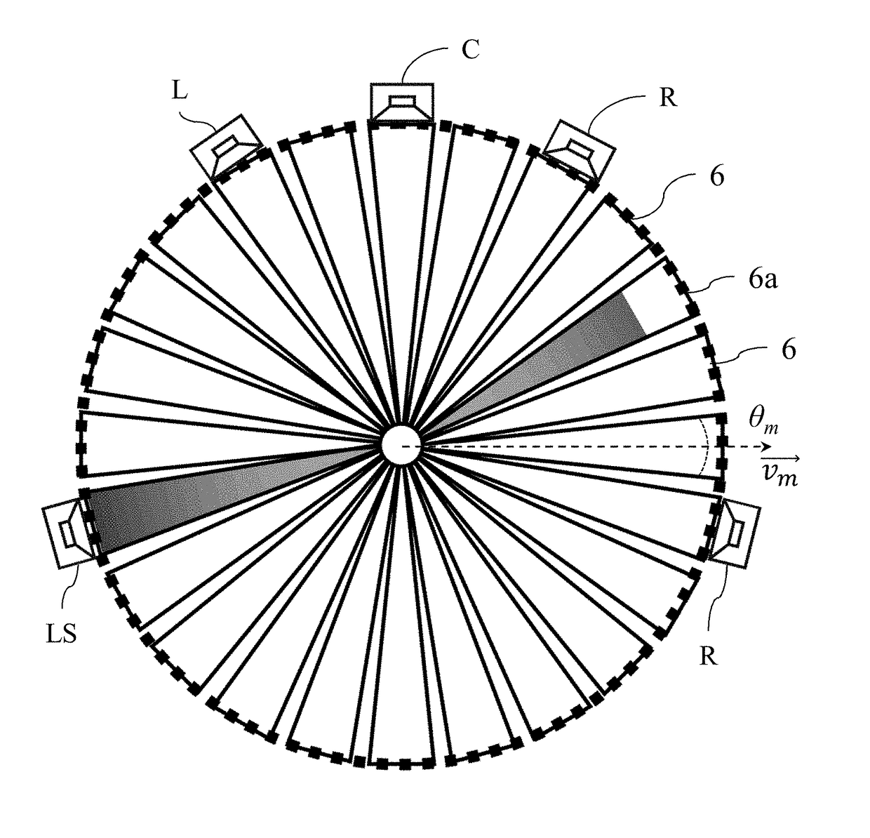 Method for Visualizing the Directional Sound Activity of a Multichannel Audio Signal