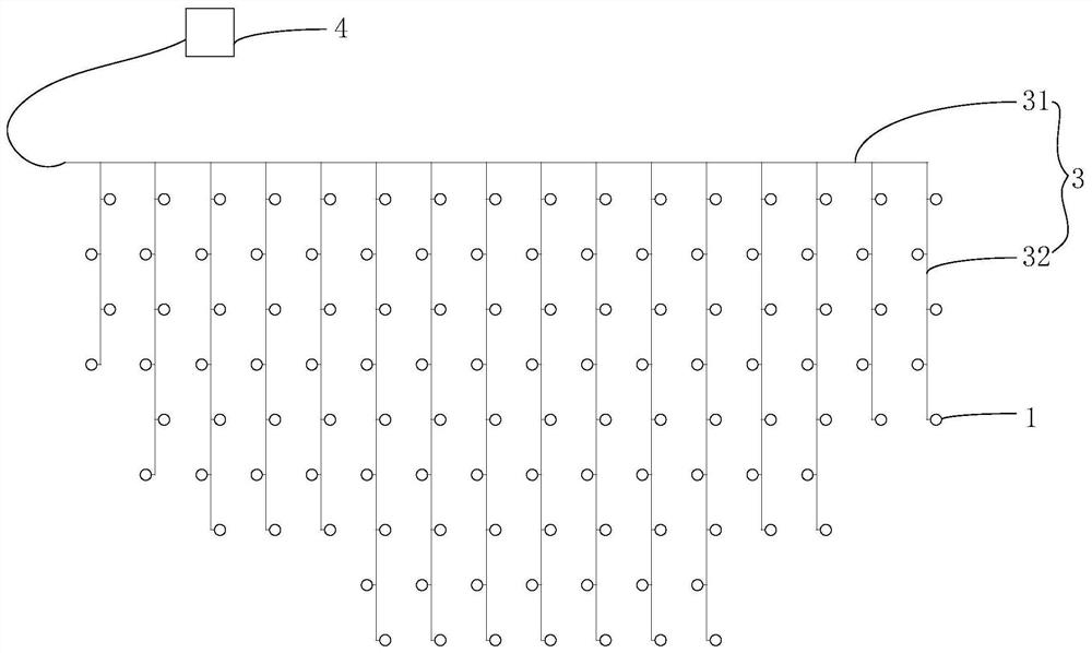 Suspension type anti-blocking underwater aeration equipment