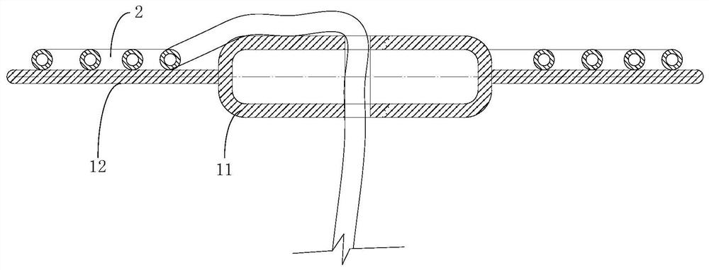 Suspension type anti-blocking underwater aeration equipment