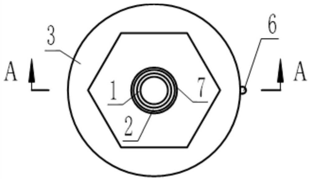 Hidden needle type double-blind experimental device for evaluating acupuncture curative effect