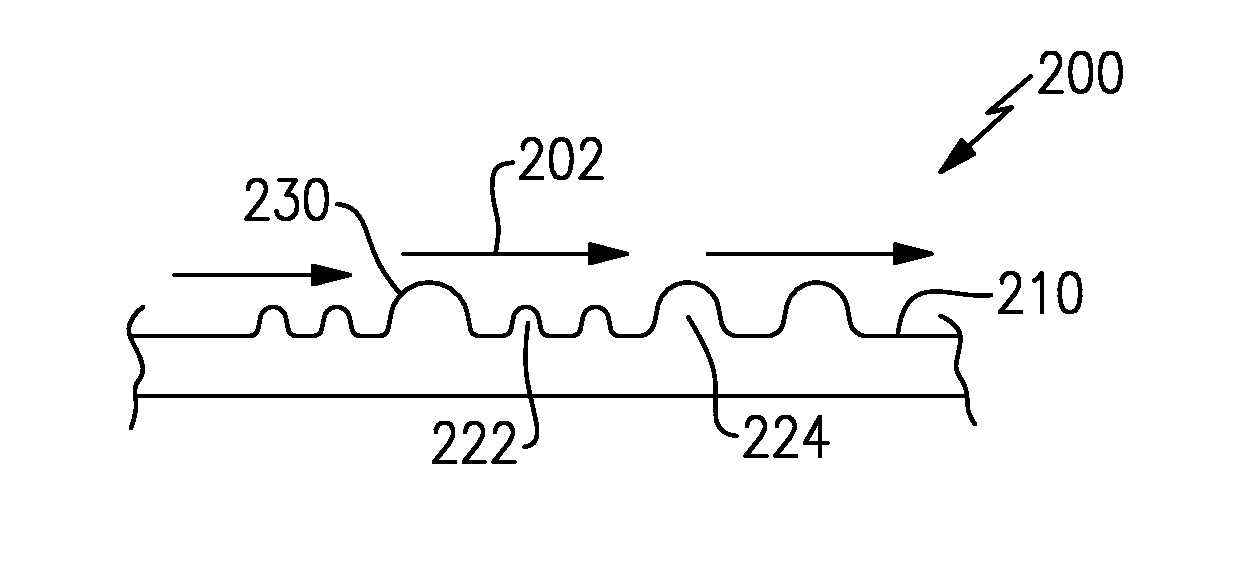 Turbine component including mixed cooling nub feature