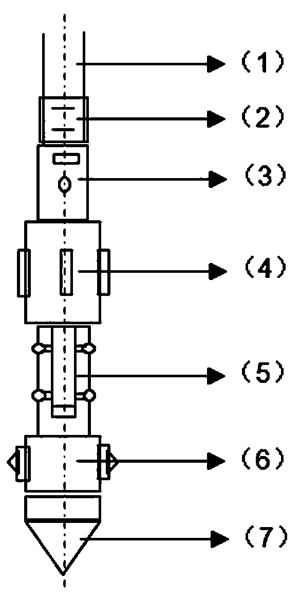 Coiled tubing sand filling separate layer fracturing method