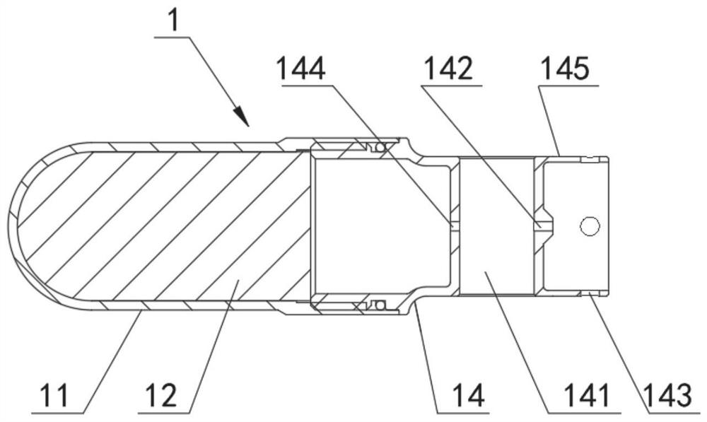 Integrated inflator