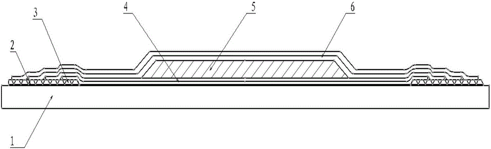 Method for preventing honeycomb from sliding