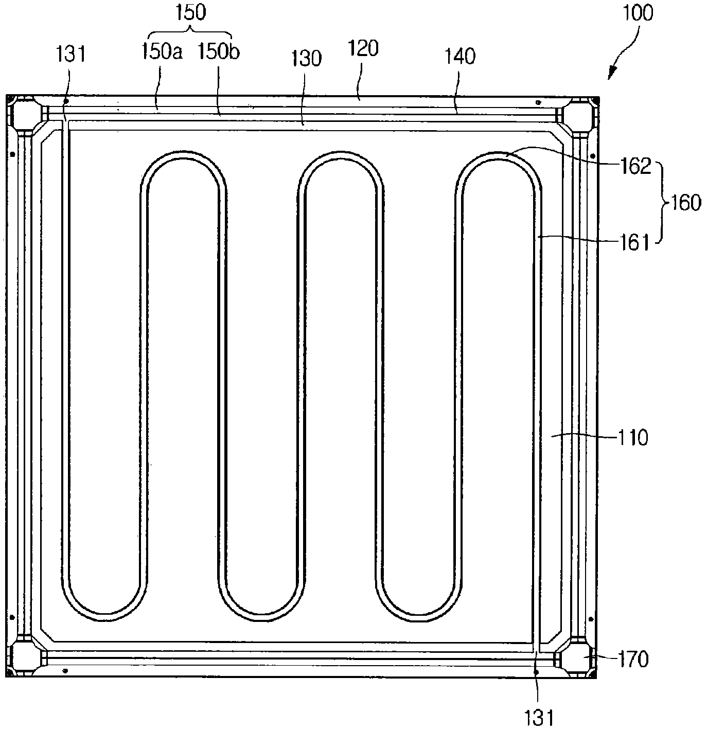 Floor heating panel and floor heating panel assembly