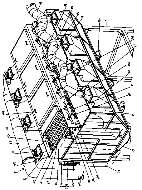 Environment-friendly and energy-saving zinc oxide graded collecting device