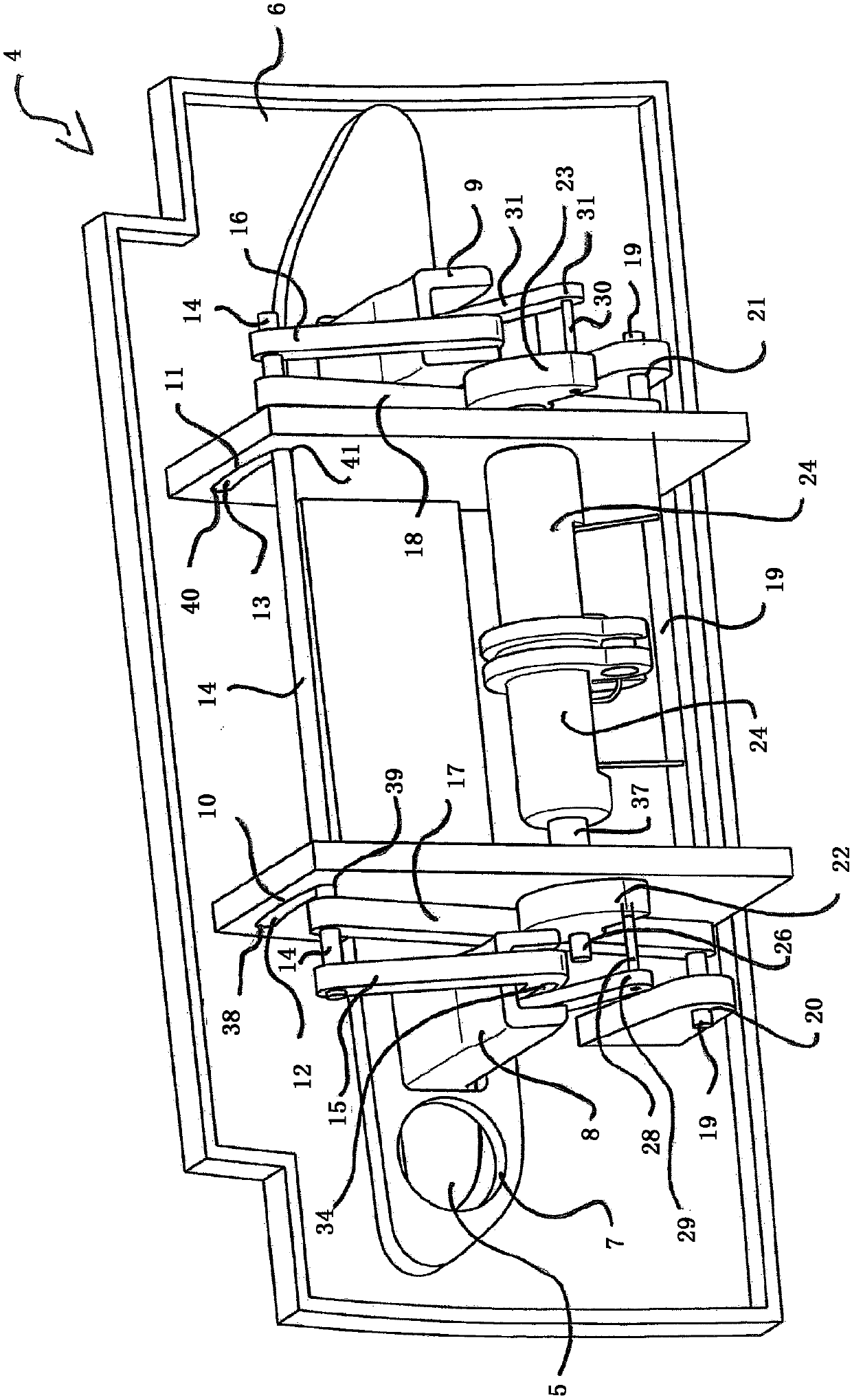 Handle device for motor vehicle