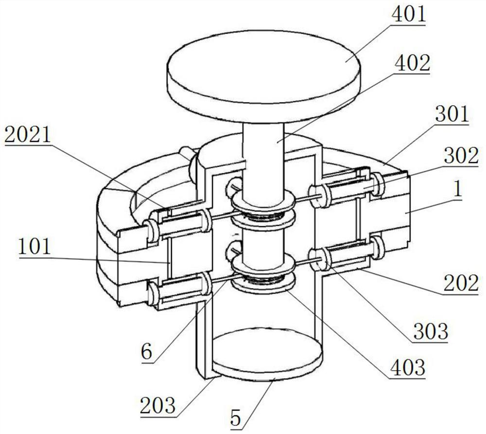 A furnace door safety locking device