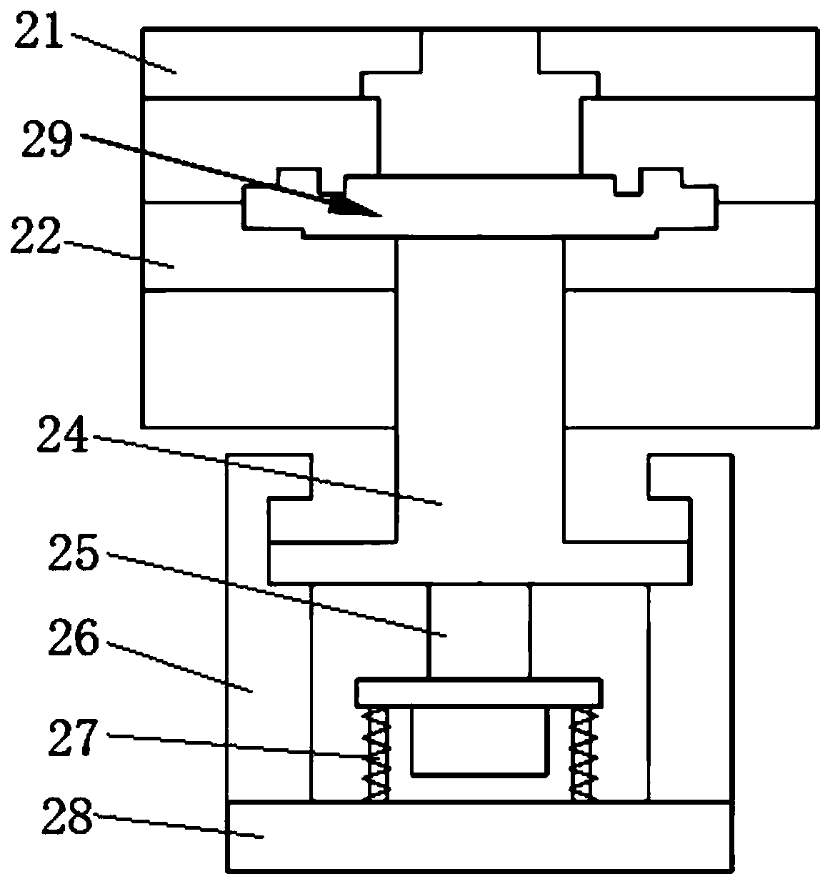 In-situ aluminum-based material preparation method and device