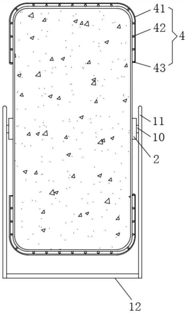 Mirror with good light scattering effect and light guide and modified light guide structure