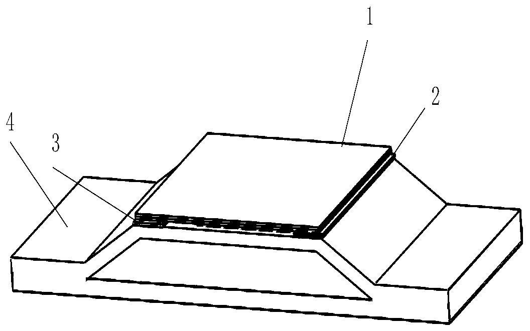 Magnetoelectric antenna based on magnetostrictive piezoelectric material and its preparation method