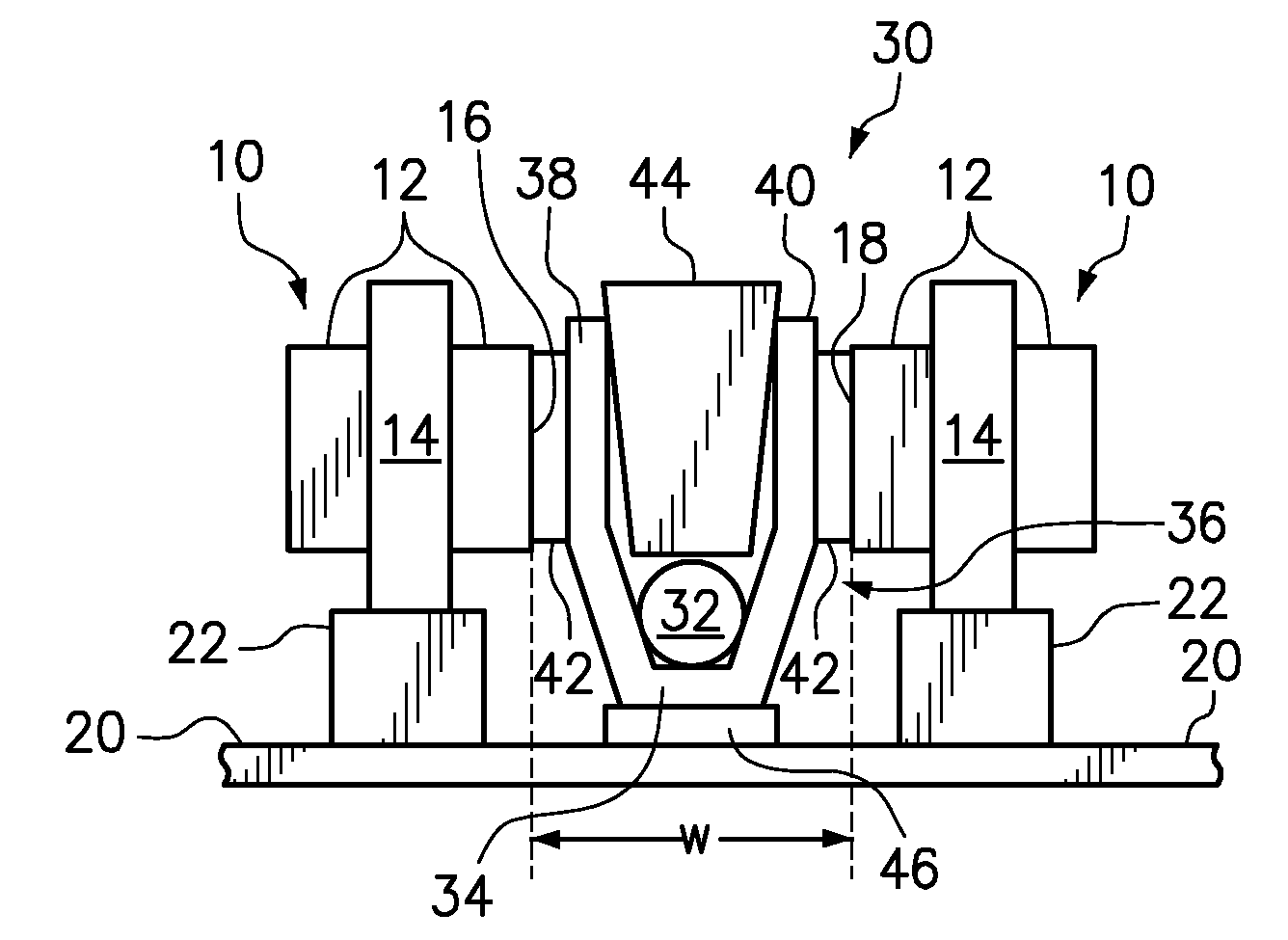 System for cooling memory modules