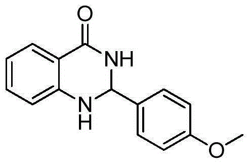 Method for efficiently preparing quinazolinone derivants under promotion of ethyl alcohol and catalysis of titanocene dichloride