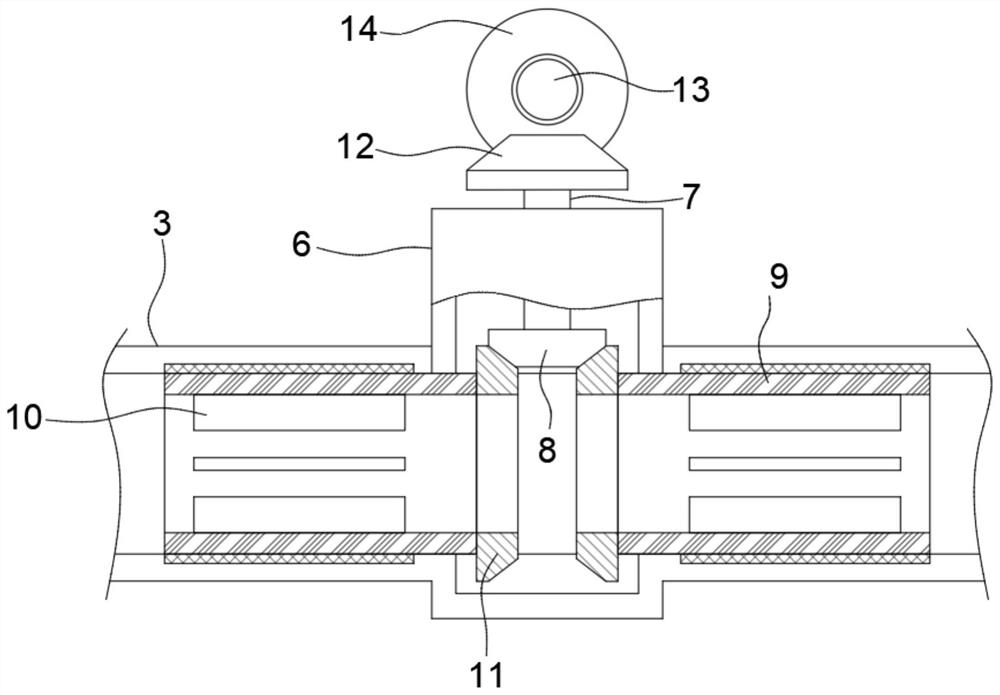 Water meter anti-freezing device