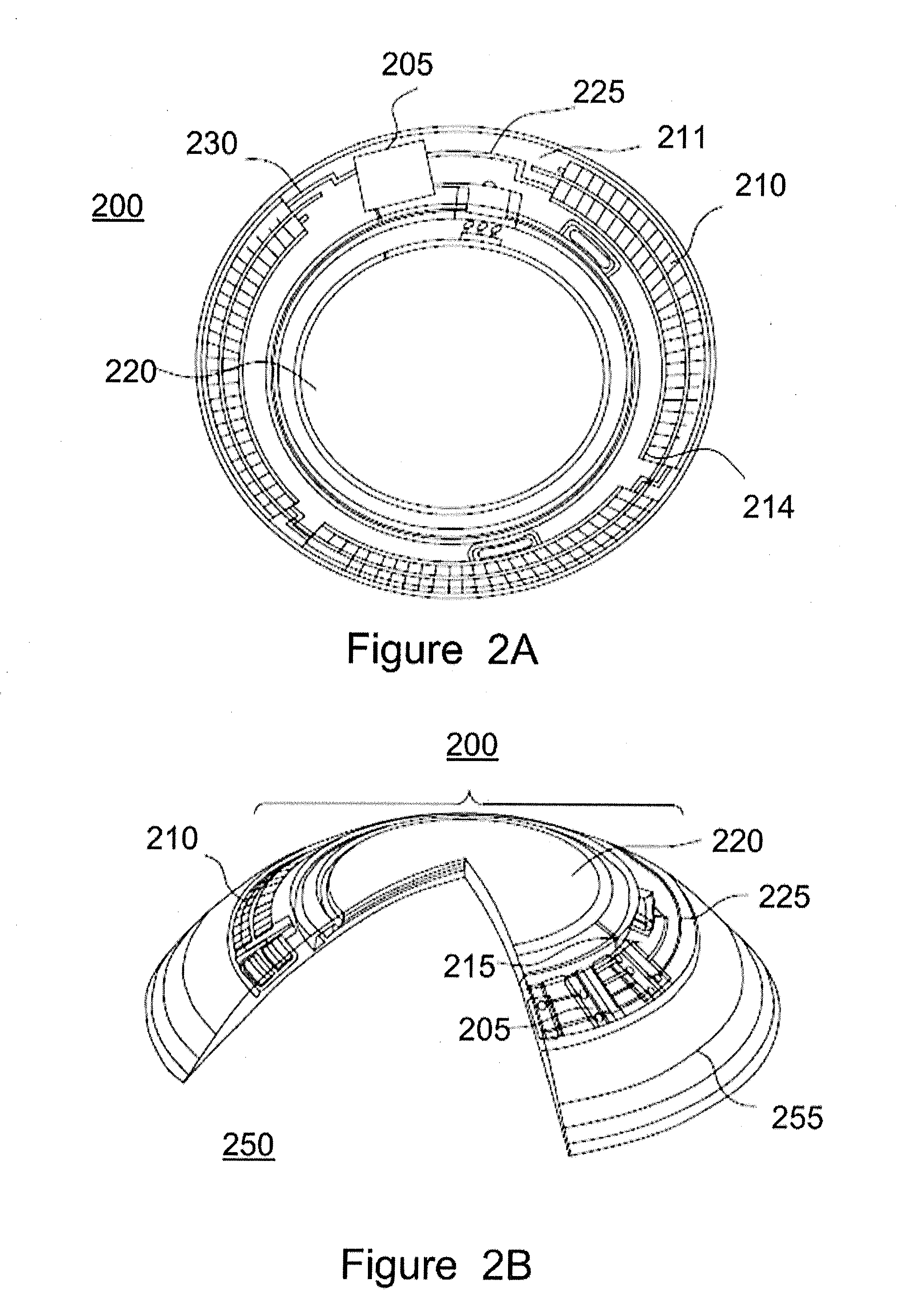 Methods and apparatus for ophthalmic devices including cycloidally oriented liquid crystal layers