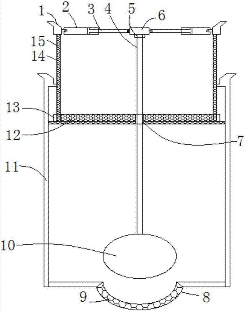 Novel building indoor floor drain