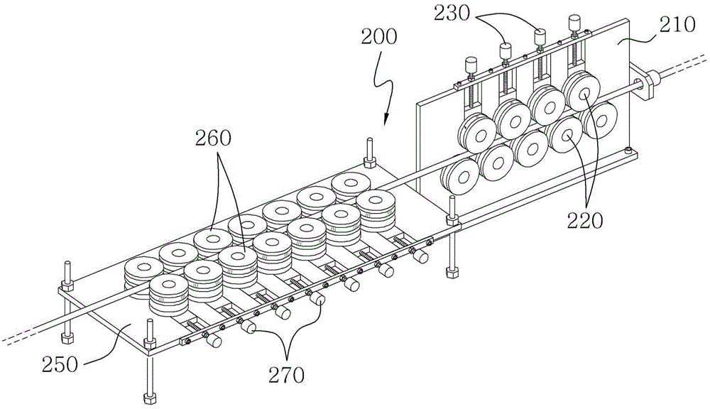 Aluminum pipe resin coating apparatus