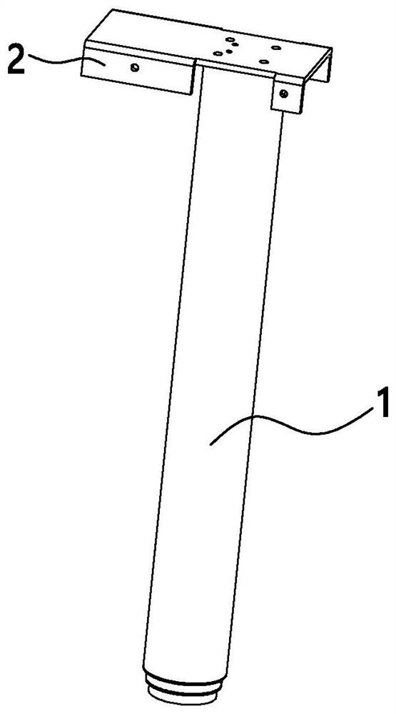 Automatic obstacle avoidance stand column