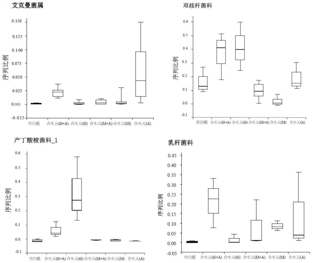 Targeted regulation of the composition of intestinal Ekmansia and short-chain fatty acid-producing bacteria