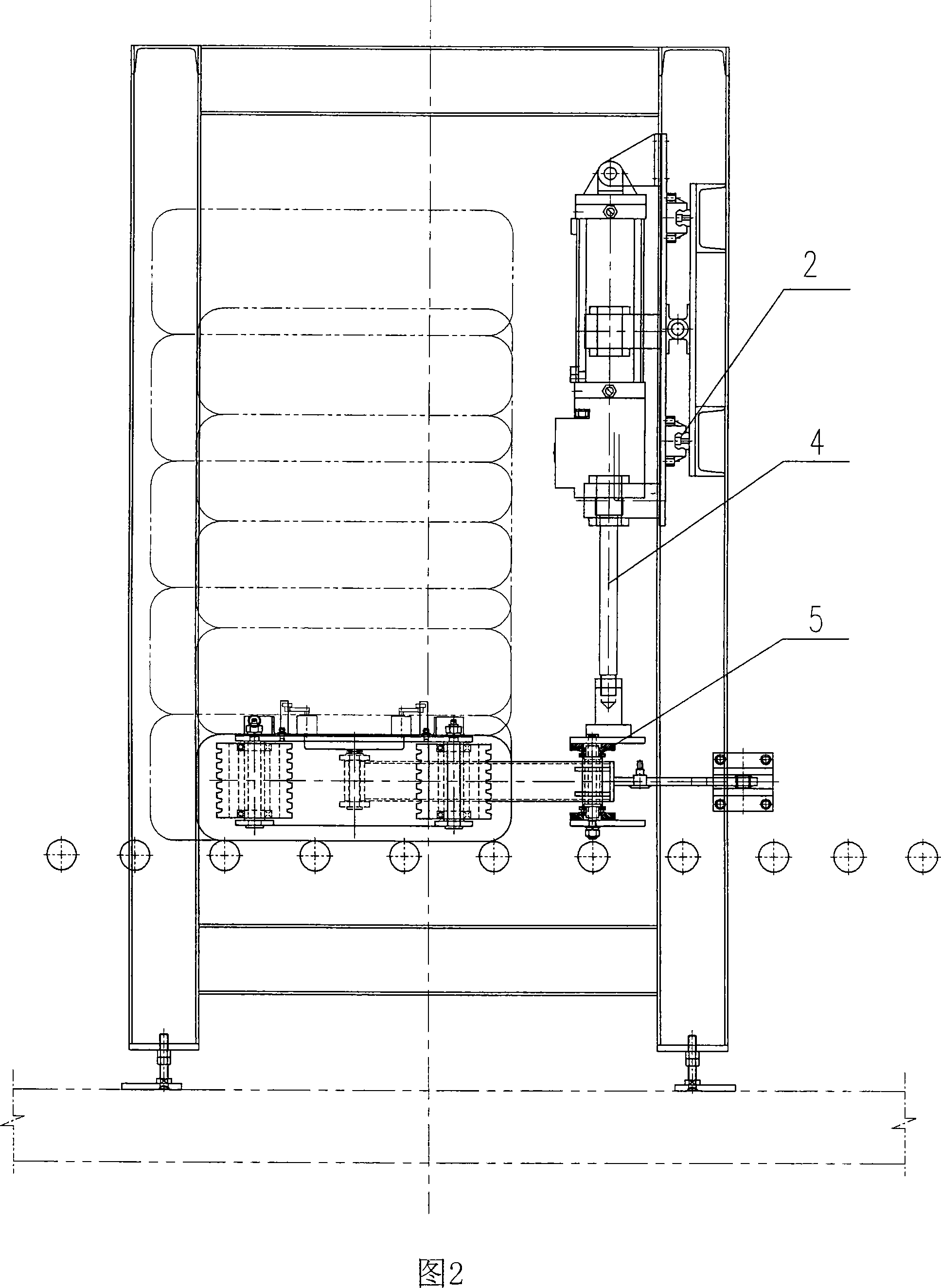 Tyre unstacker