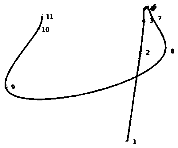 Power transmission cable video line patrol method and terminal