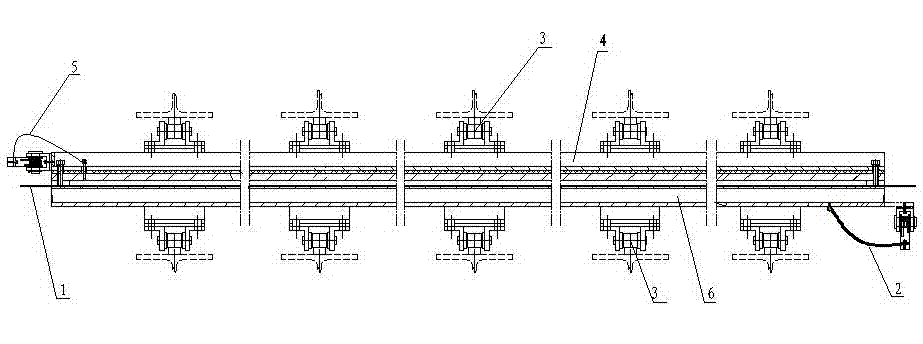 Electrode type sludge pressing belt