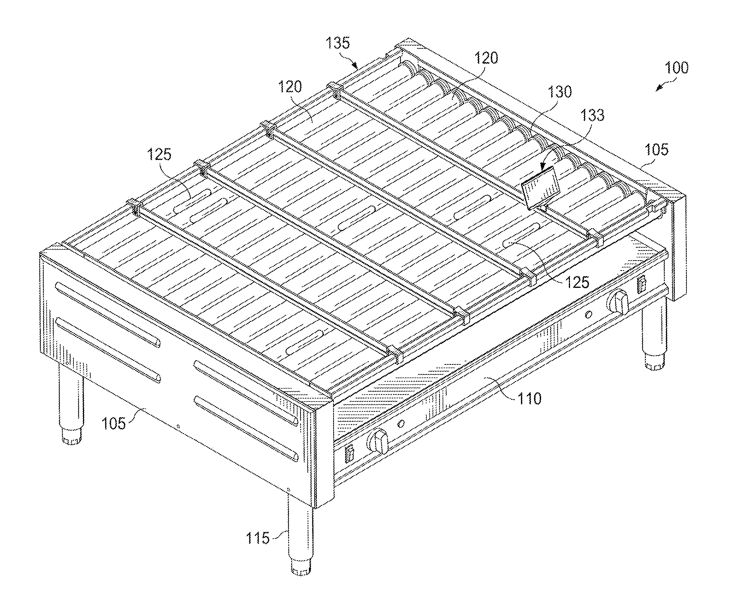 Roller Grill Divider