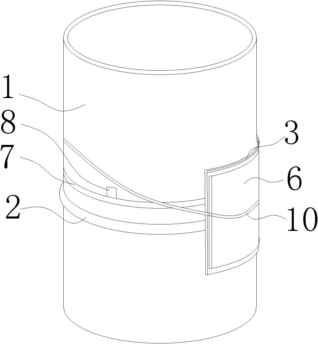 SMT method and structure for radiographic detection of pipe welds