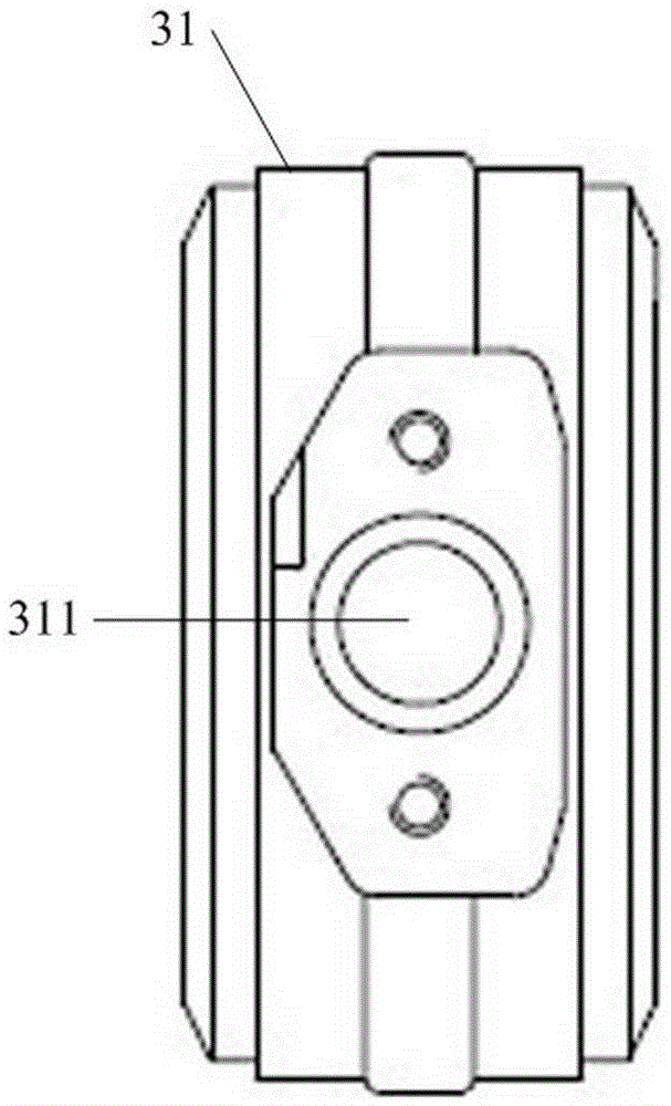 Pressure-limiting and venting auxiliary brake valve device with piston tappet bushing