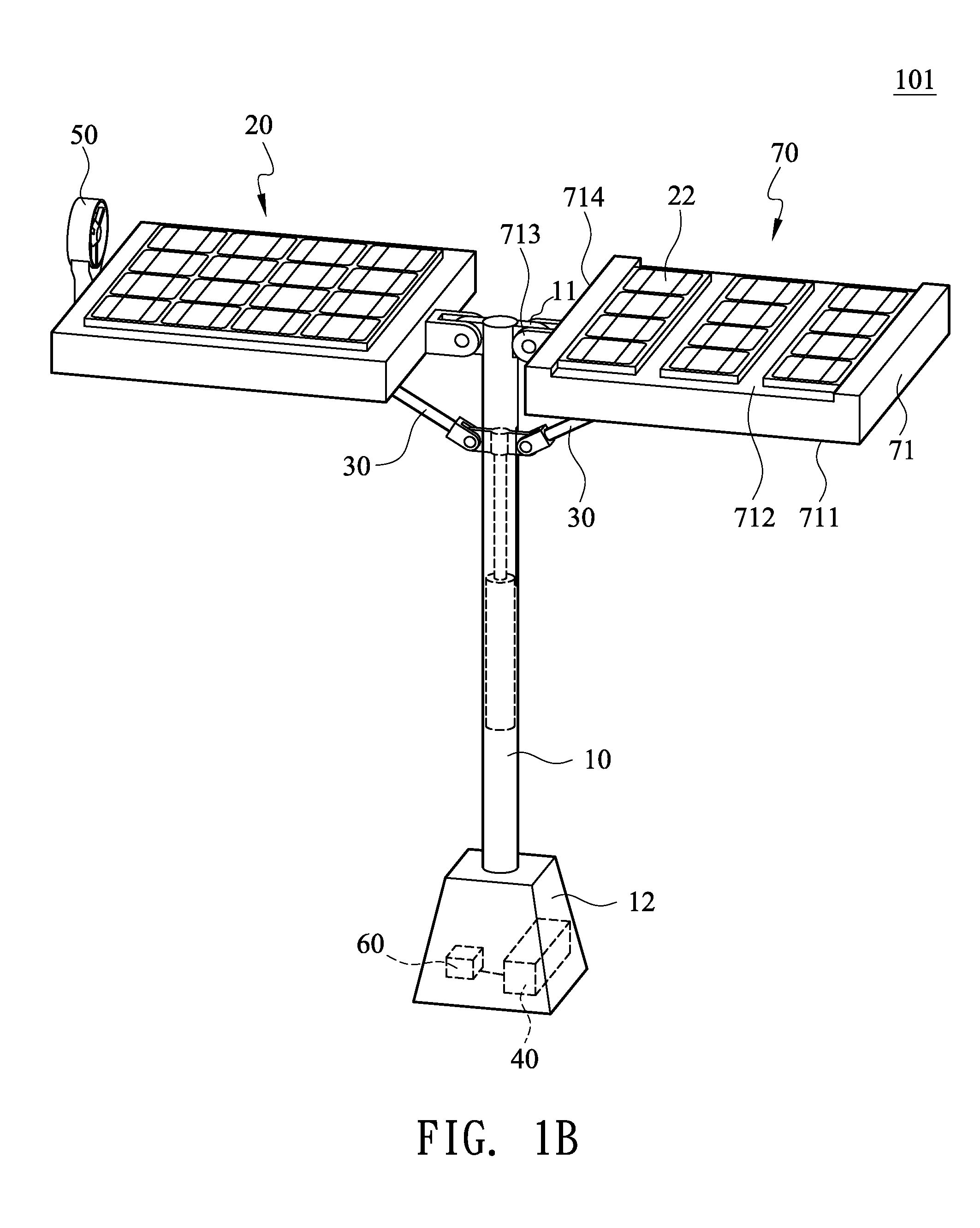 Foldable solar energy apparatus