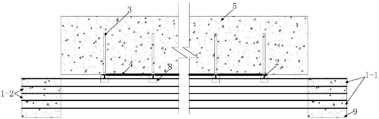 A design and construction method for protecting an underground high-voltage cable box culvert across a foundation pit