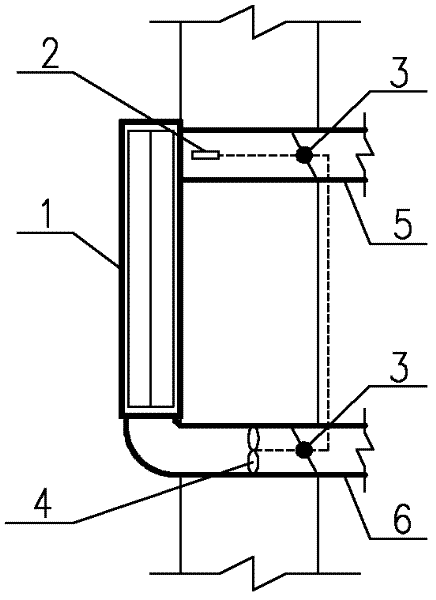 Self-controlled hot-air solar floor heat storage system