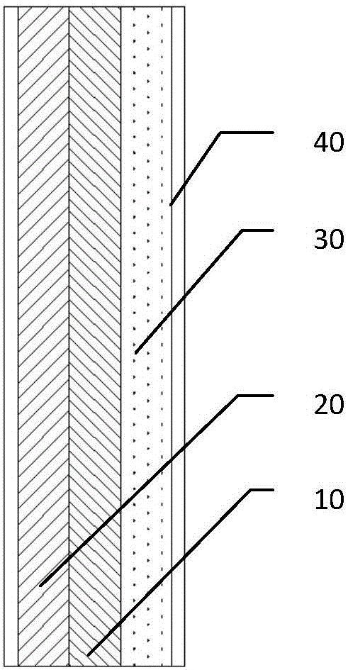 Preparation method of mimetic touch film and mimic blackboard applying mimetic touch film