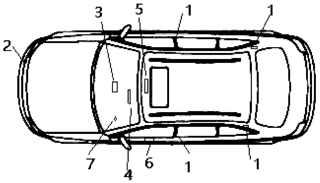 In-vehicle air quality monitoring and automatic ventilation control system