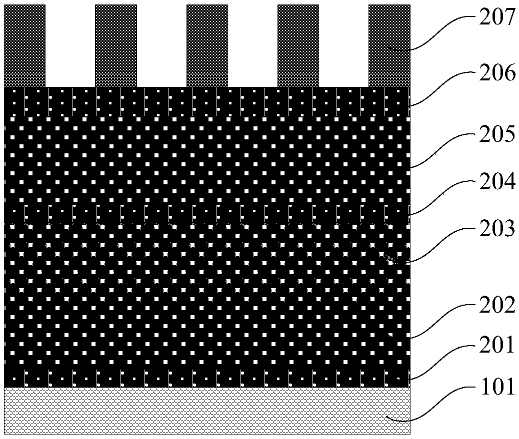 Method for improving morphology of capacitor holes