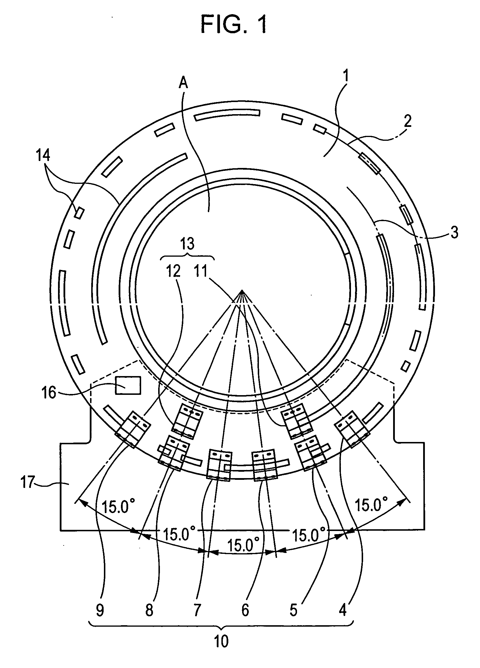 Absolute angle detection apparatus